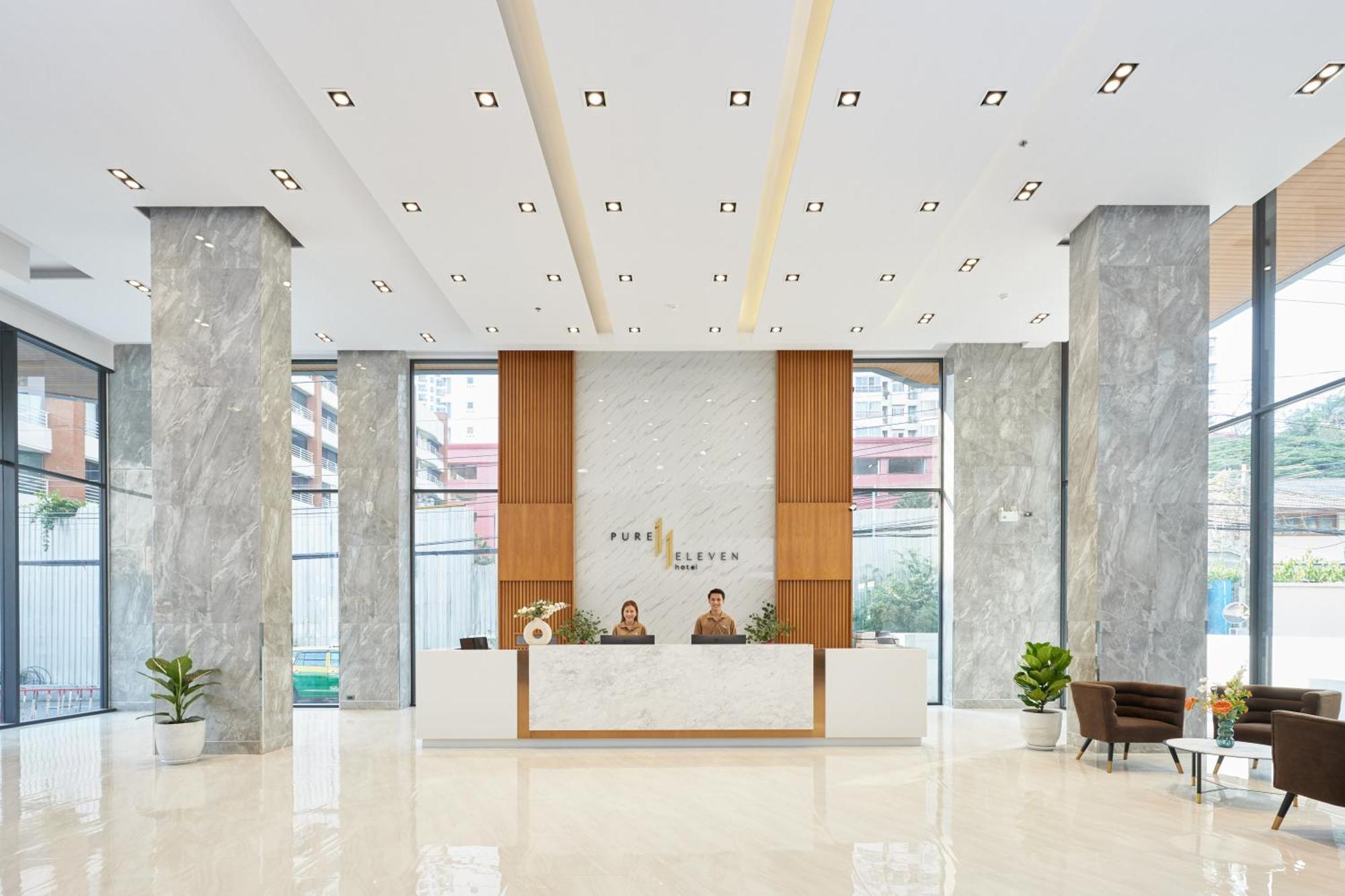 Pure Eleven Hotel Bangkok Makkasan Ngoại thất bức ảnh